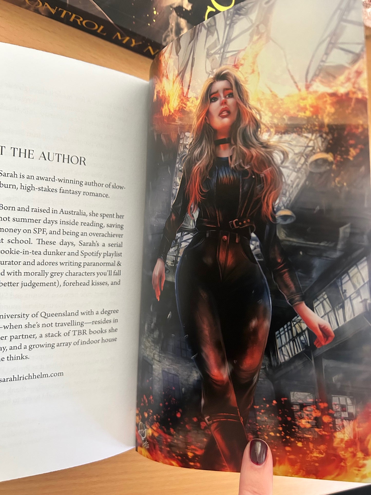 SPECIAL EDITION Paperback + Art Set - Control My Night | Sarah L Richhelm